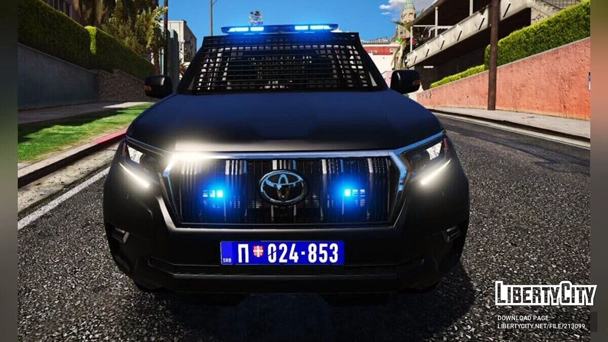 Toyota Land Cruiser - Sırp Polisi Gizli / GTA 5