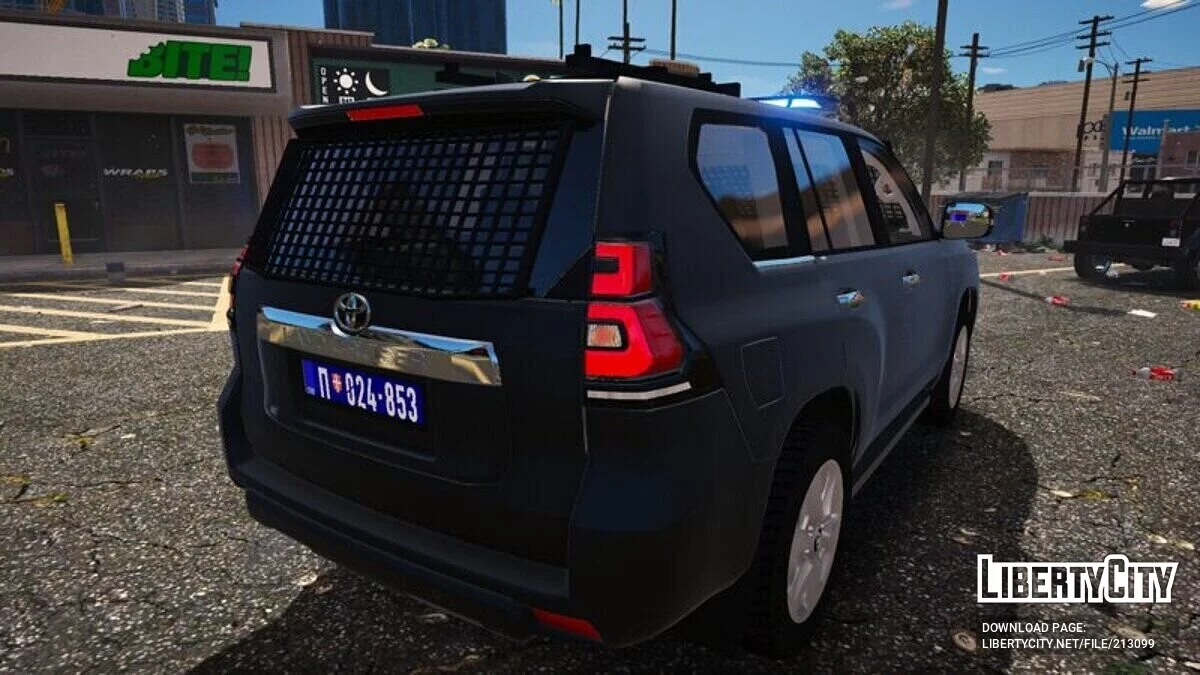 Toyota Land Cruiser - Sırp Polisi Gizli / GTA 5