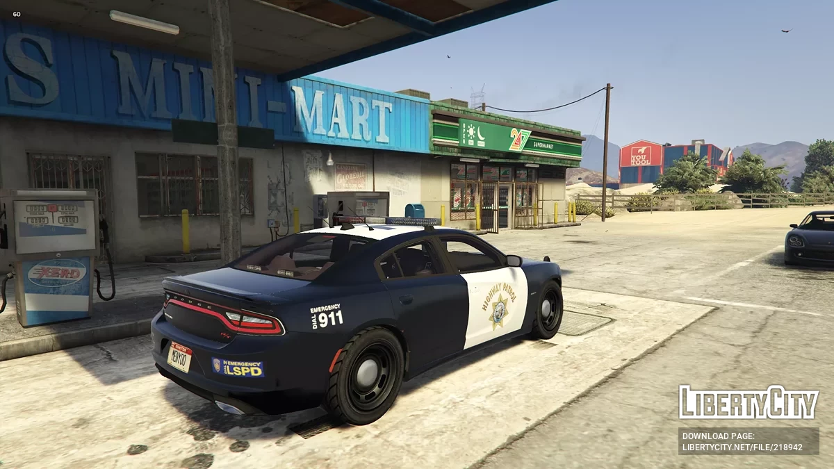 Skin CHP Dodge Charger 2015 RT Police / GTA 5