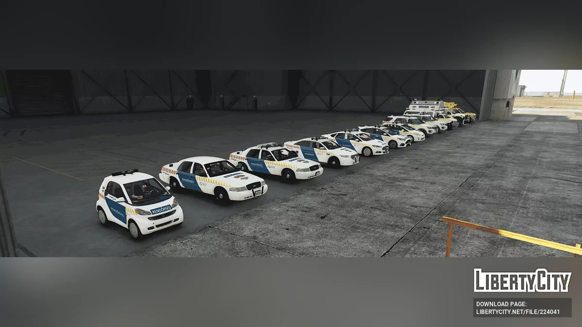 Hungarian Police Car Pack 11-1 (FiveM Ready)) / GTA 5