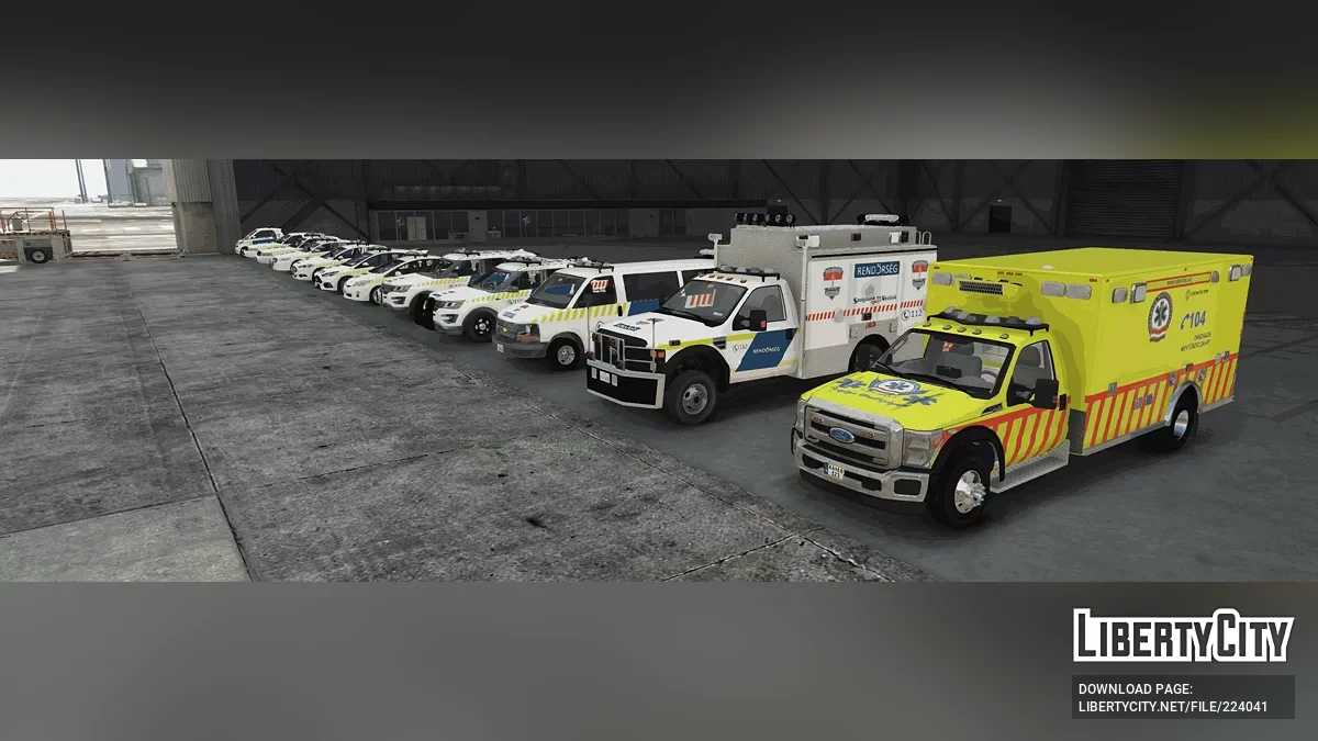 Hungarian Police Car Pack 11-1 (FiveM Ready)) / GTA 5