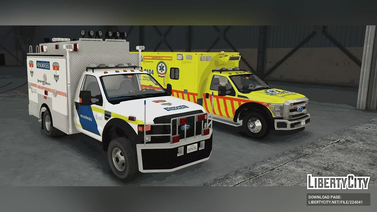 Hungarian Police Car Pack 11-1 (FiveM Ready)) / GTA 5