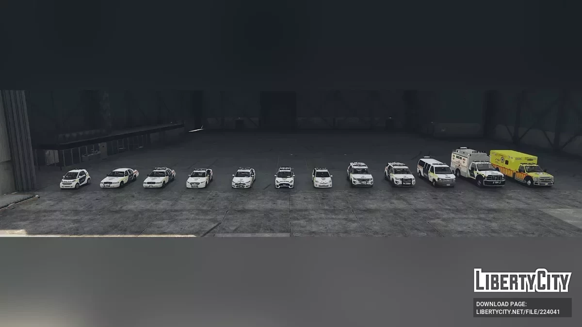 Hungarian Police Car Pack 11-1 (FiveM Ready)) / GTA 5