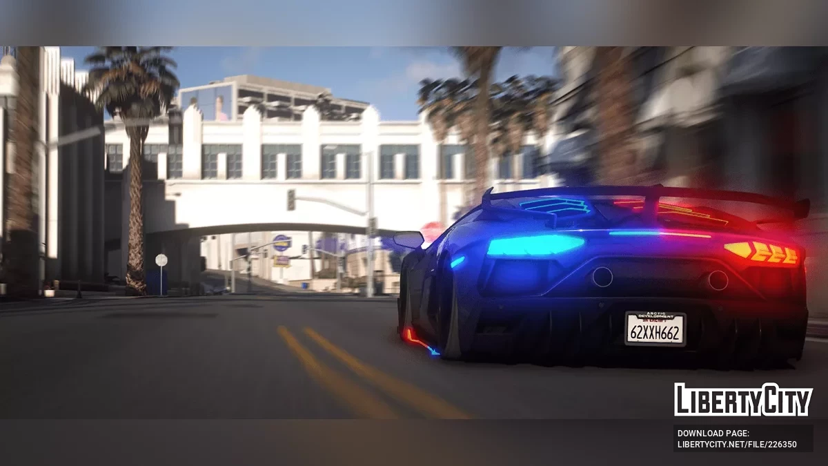 2019 LEO Lamborghini Aventador SVJ [适合背景 | FiveM 准备] / GTA 5