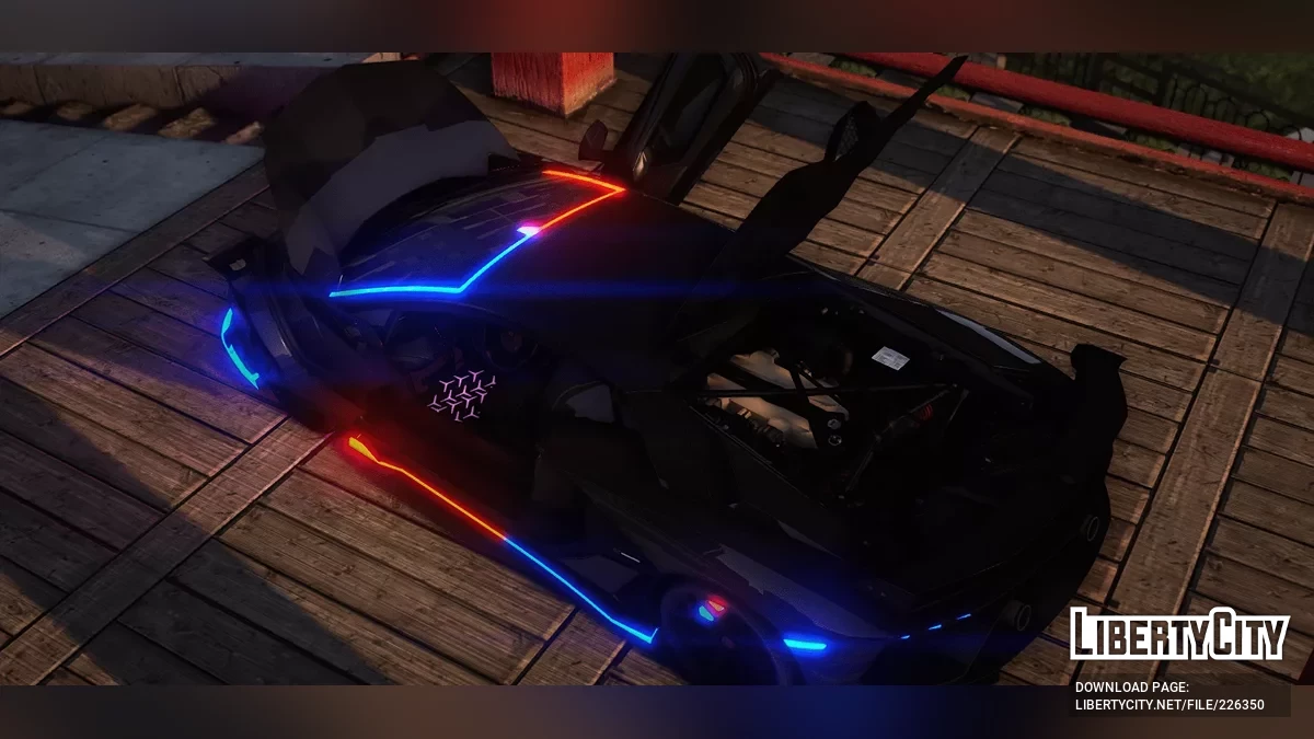 2019 LEO Lamborghini Aventador SVJ [适合背景 | FiveM 准备] / GTA 5