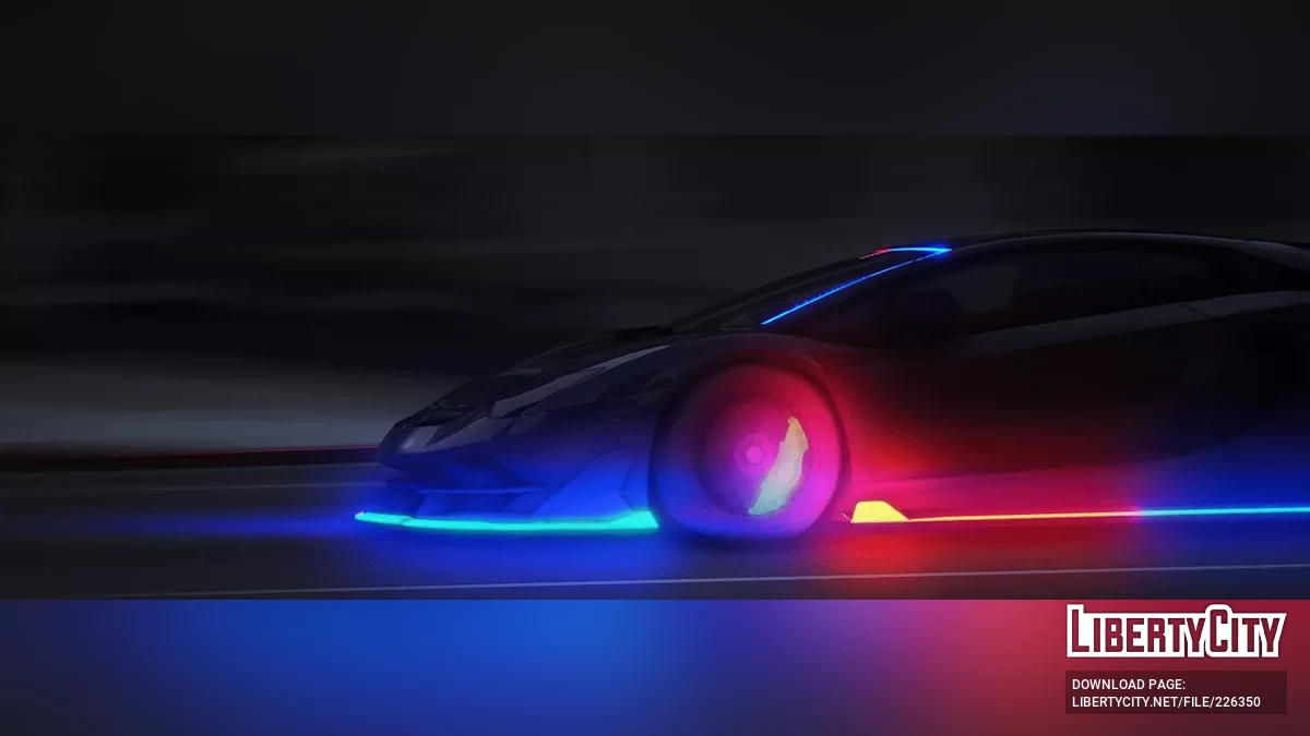 2019 LEO Lamborghini Aventador SVJ [适合背景 | FiveM 准备] / GTA 5