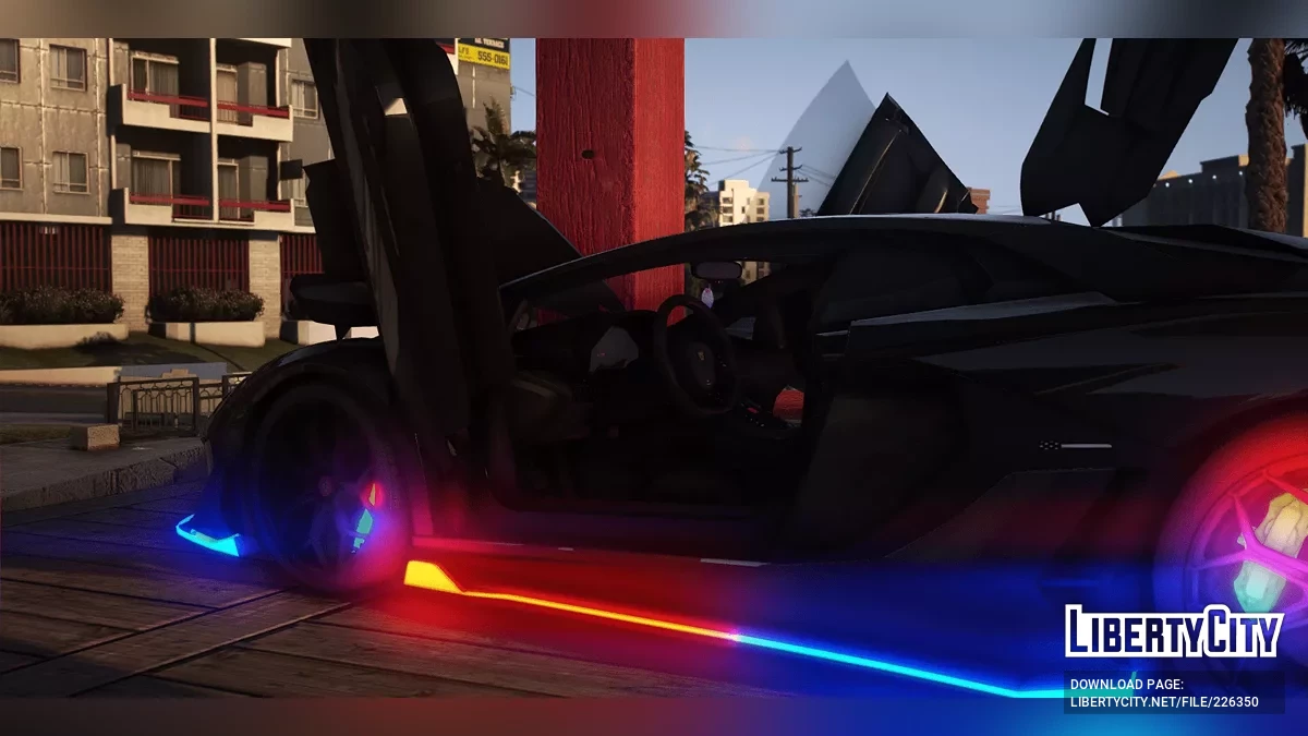 2019 LEO Lamborghini Aventador SVJ [适合背景 | FiveM 准备] / GTA 5