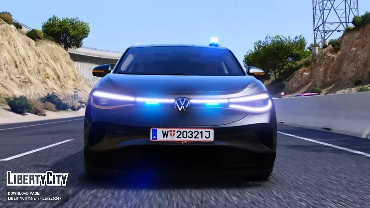 Volkswagen ID4 Zivilpolizei Österreich / GTA 5