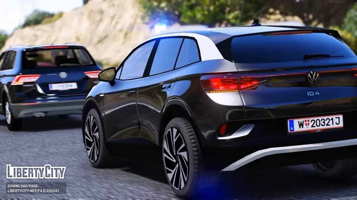 Volkswagen ID4 Zivilpolizei Österreich / GTA 5