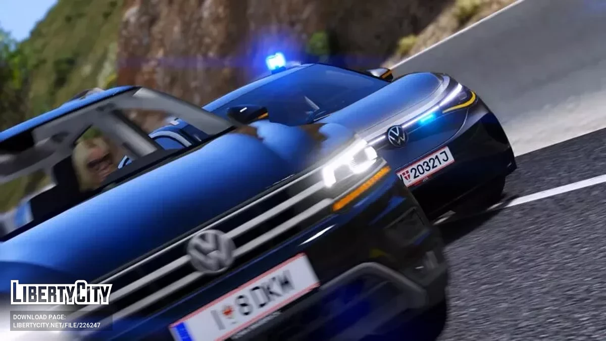 Volkswagen ID4 Zivilpolizei Österreich / GTA 5