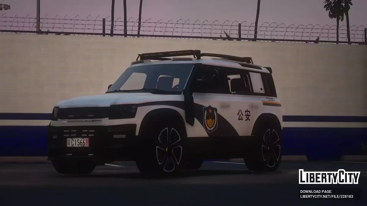 HX Land Rover Guardian (Polizeiauto) / GTA 5