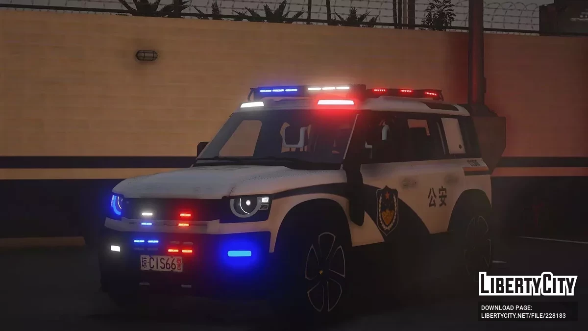 HX Land Rover Guardian (Polizeiauto) / GTA 5