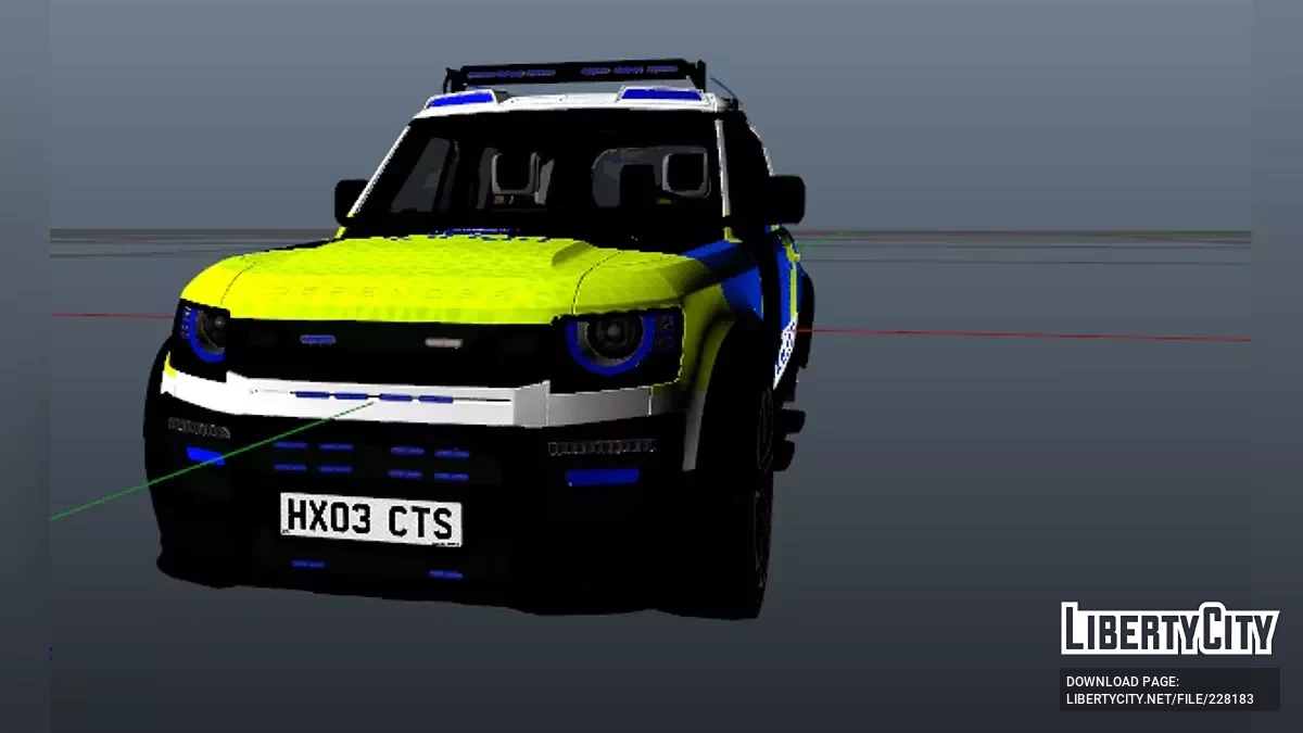 HX Land Rover Guardian (Polizeiauto) / GTA 5