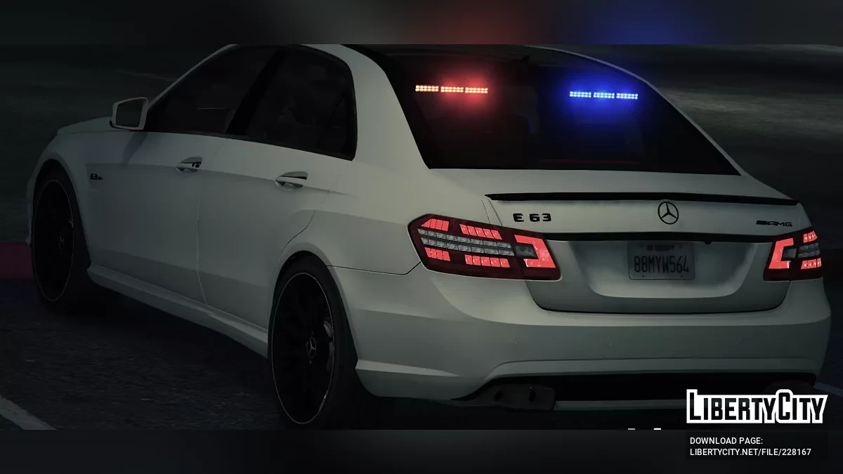 Mercedes Benz E63 AMG 2011[Add-on/FiveM] [Unmarked] / GTA 5