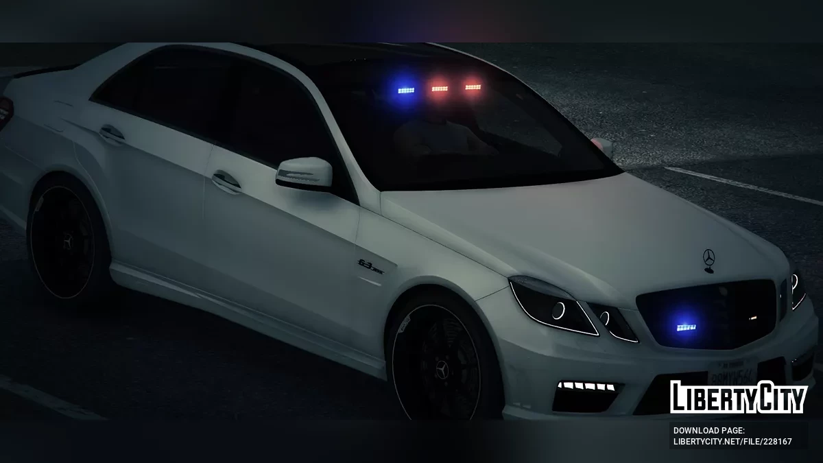 Mercedes Benz E63 AMG 2011[Add-on/FiveM] [Unmarked] / GTA 5