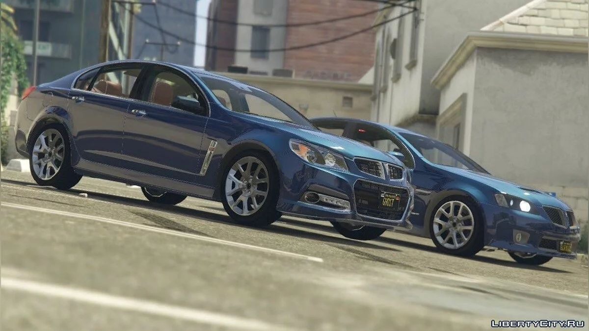 2014年庞蒂亚克G8概念车(替换)0.1 / GTA 5