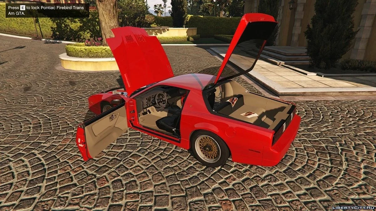 Pontiac Firebird Trans Am GTA [Add-On | Template | Unlocked] 1.0 / GTA 5