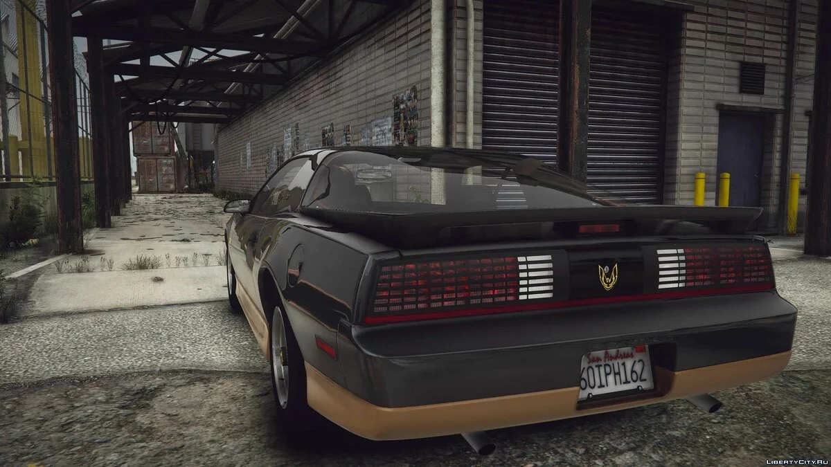 1987 Pontiac Firebird Trans Am GTA [Add-On | LODs | Vorlage | Skript] 1.0 / GTA 5