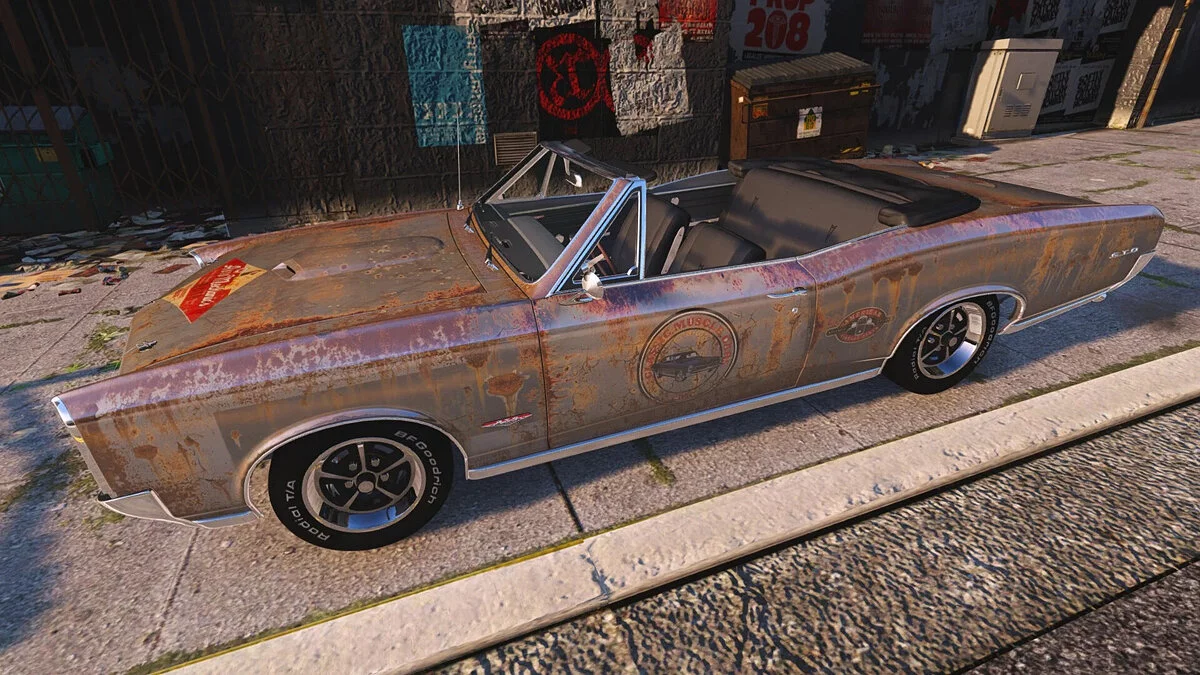 Pontiac GTO Convertible 1966 v1.1 / GTA 5