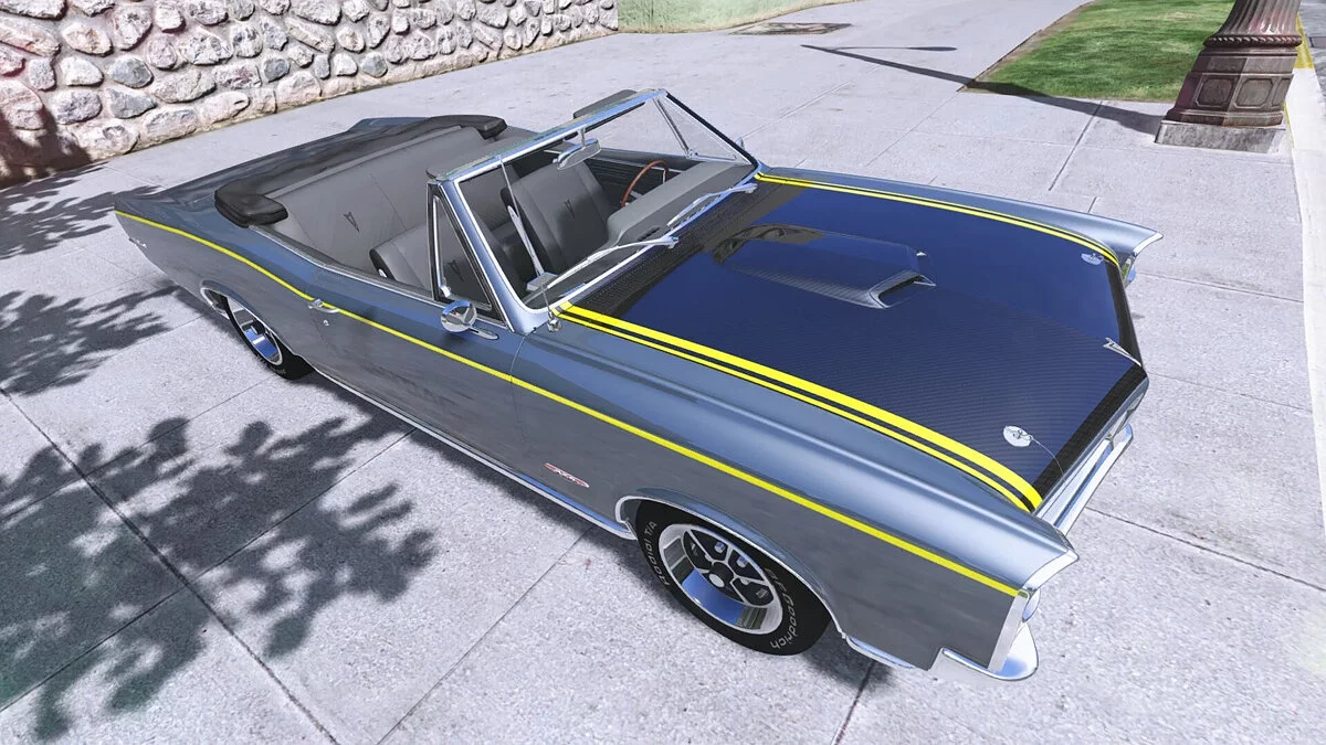Pontiac GTO Convertible 1966 v1.1 / GTA 5
