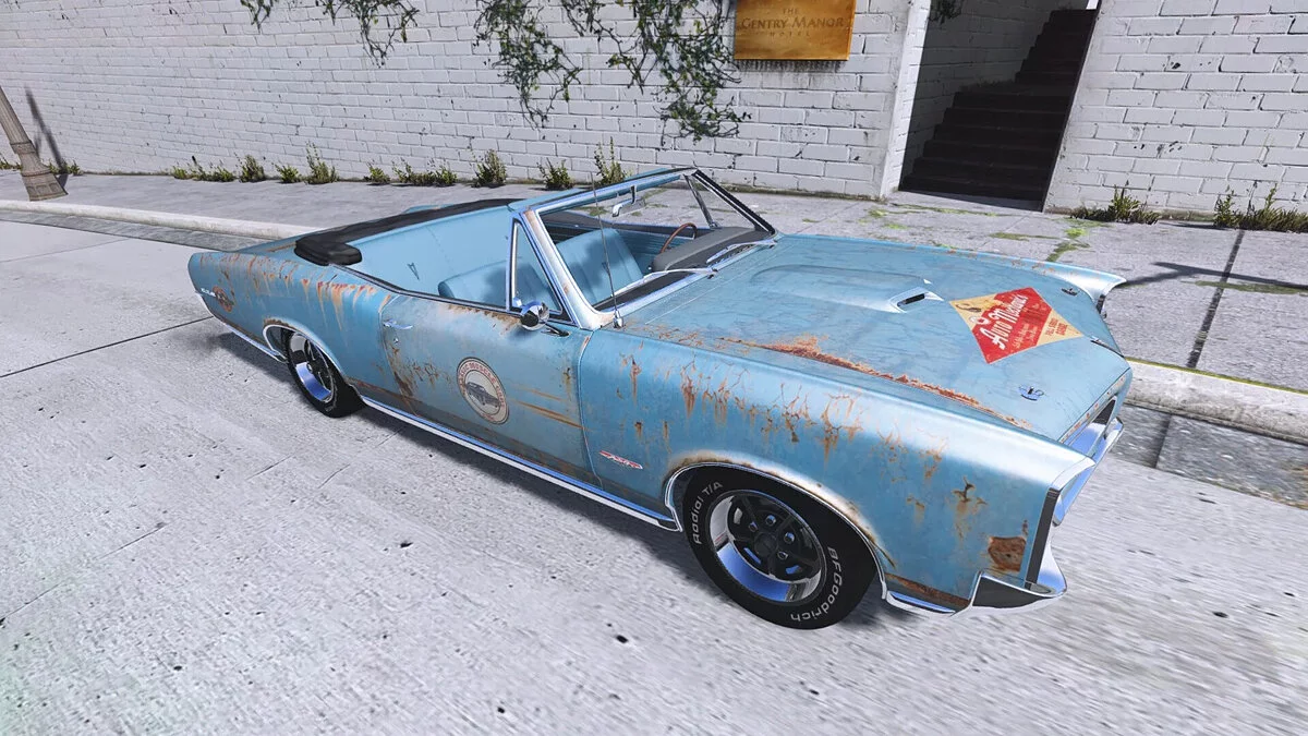 Pontiac GTO Convertible 1966 v1.1 / GTA 5