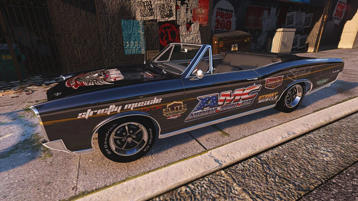 Pontiac GTO Convertible 1966 v1.1 / GTA 5