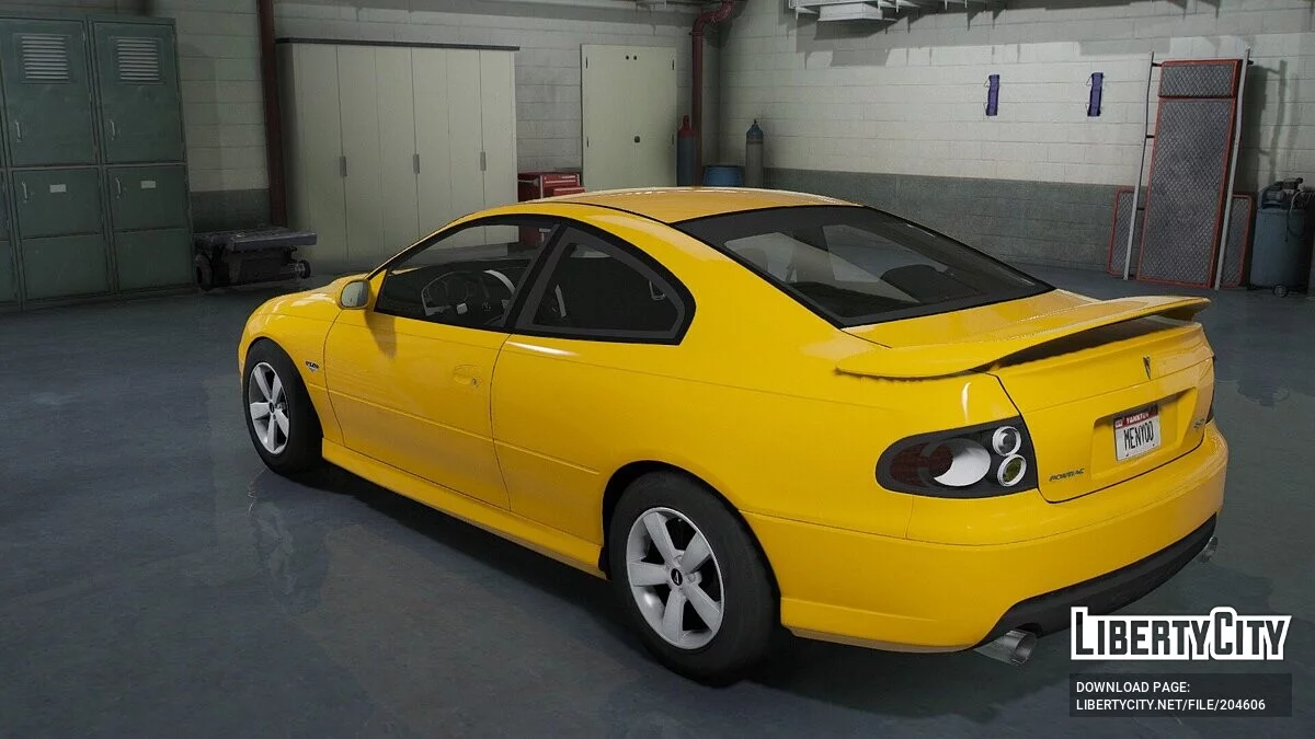 Pontiac GTO 2006 v1.2 / GTA 5