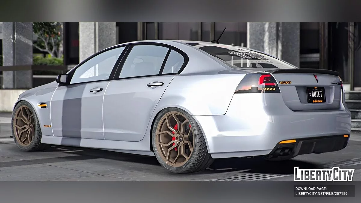 Pontiac G8 Single Turbo Drag Custom / GTA 5