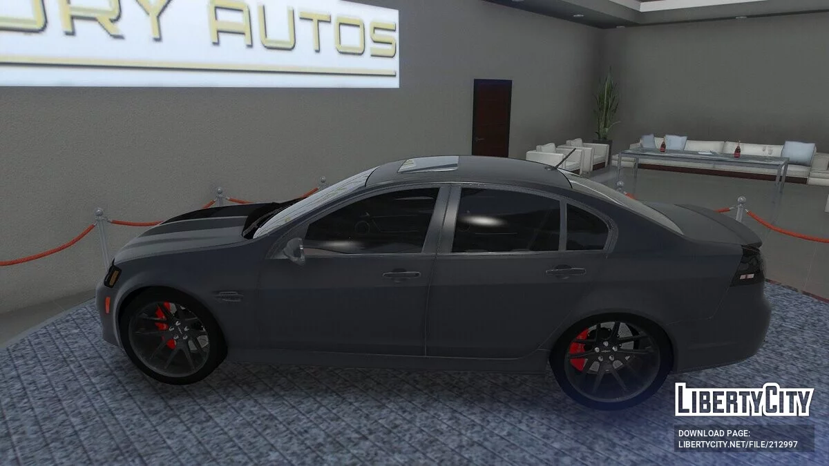 Pontiac G8 Clean / GTA 5