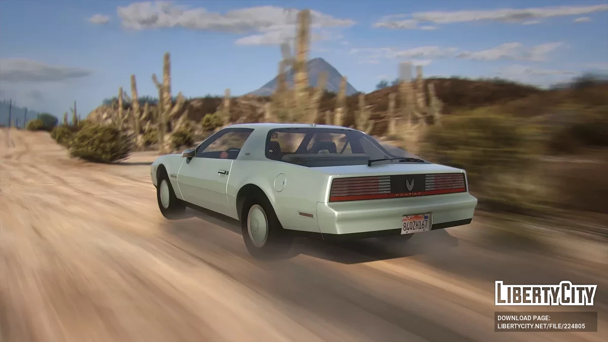 1982 Pontiac Firebird S/E [Add-On | LODs | VehFuncsV] 1.0 / GTA 5