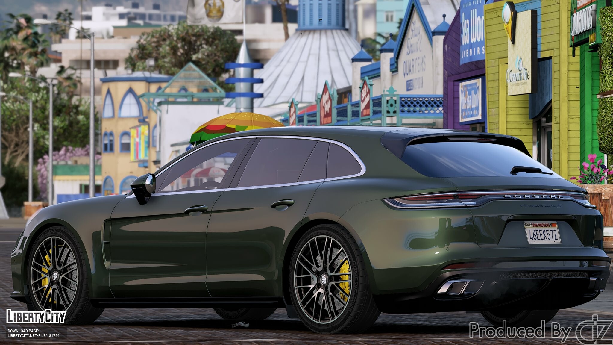 Porsche panamera для gta 5 фото 75