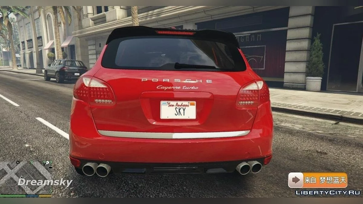 Porsche Cayenne Turbo 2012 / GTA 5