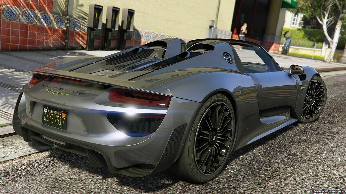 2015 Porsche 918 Spyder & Weissach Kit [Add-On] / GTA 5