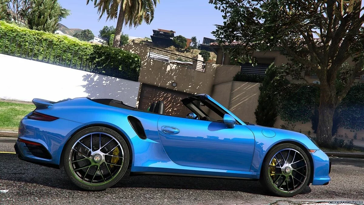 2016 Porsche 911 Turbo S Cabriolet (991.2) [Add-On] / GTA 5