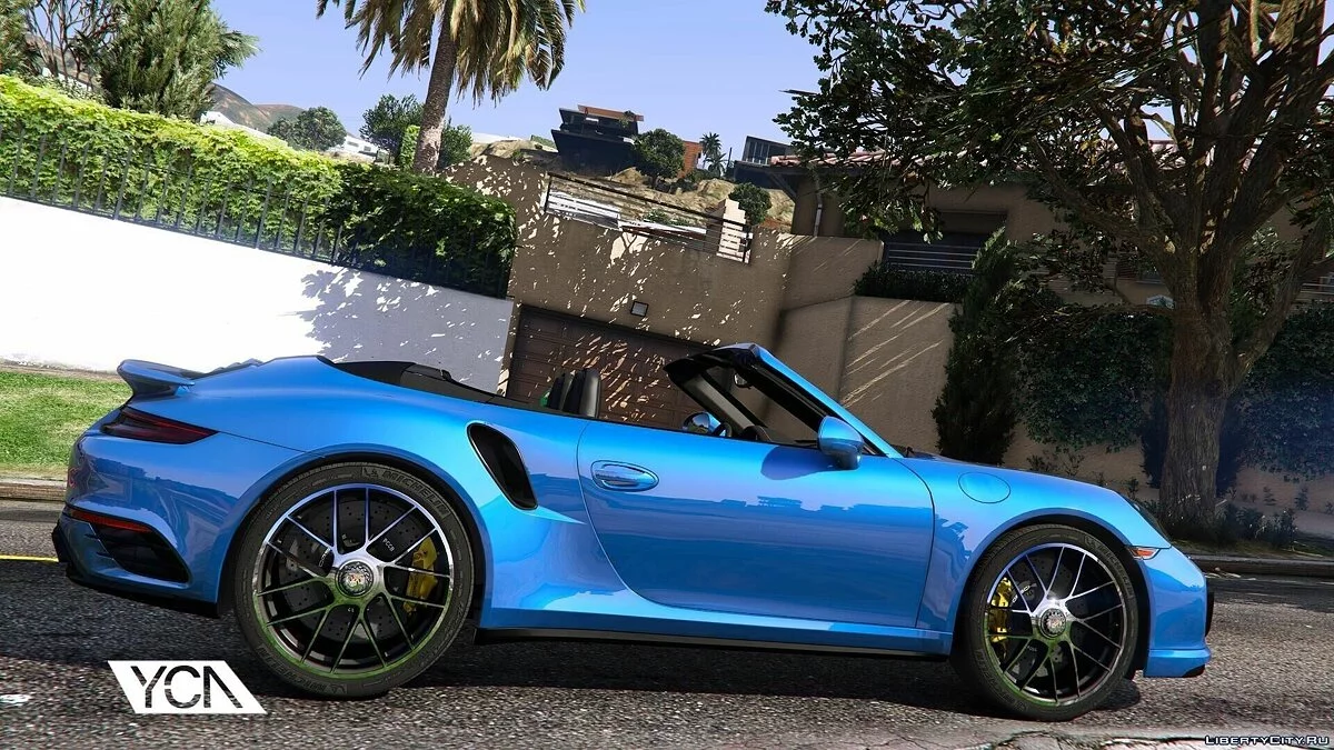 2016 保时捷 911 Turbo S 敞篷车 (991.2) [附加 | 雨刷] 1.1 / GTA 5