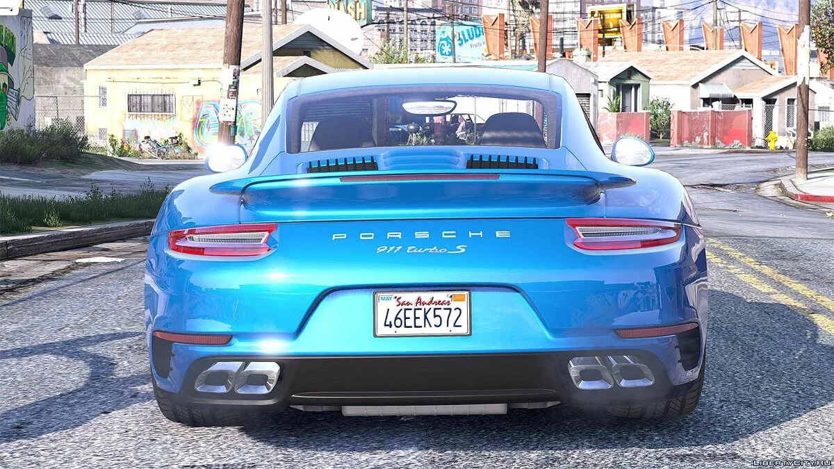 Porsche 911 Turbo S 2016 [Adicional / Substituir | Spoiler Automático | Animado | Modelo] 1.2 / GTA 5