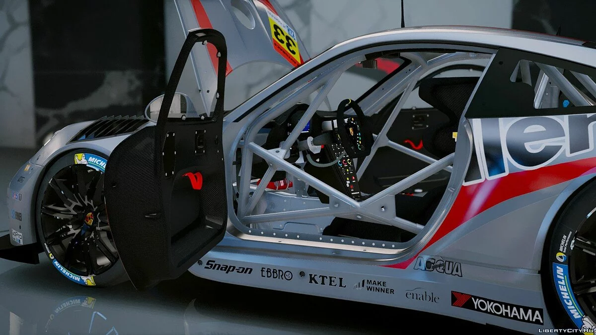 Porsche 911 GT3 R [Añadir] 1.1 / GTA 5