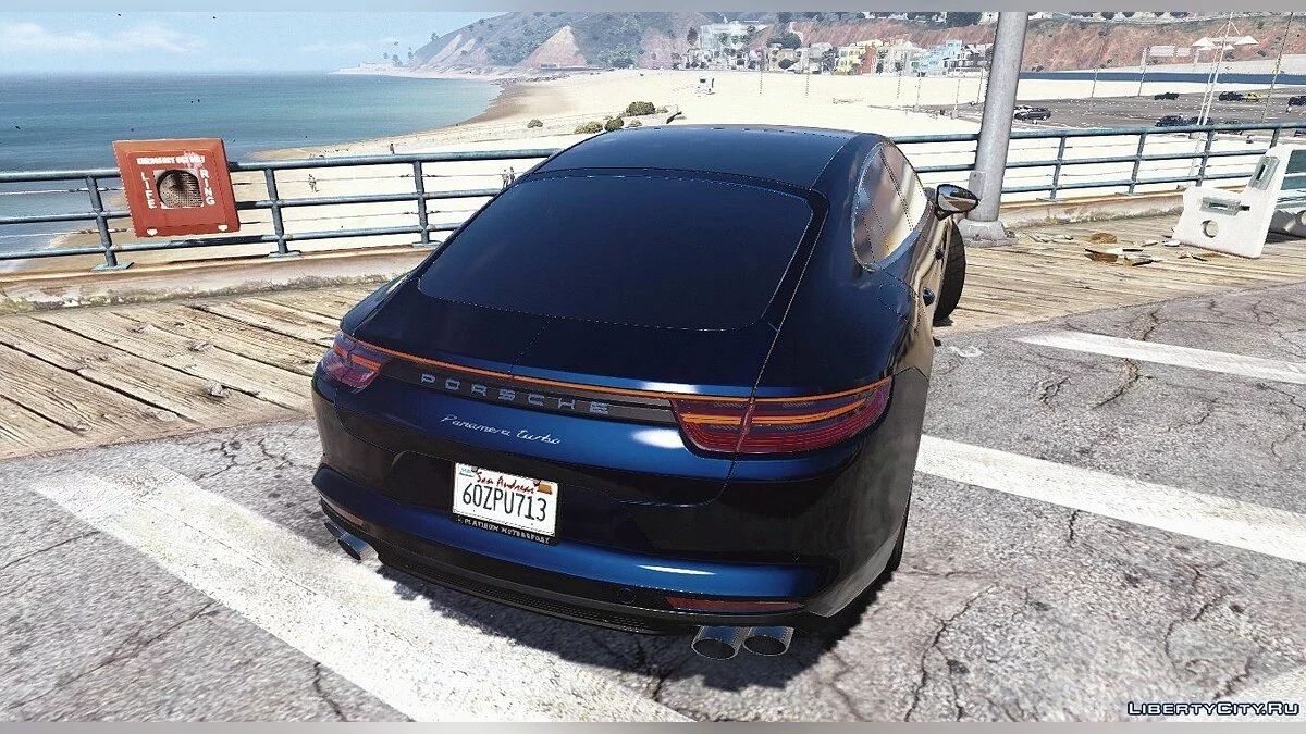 Porsche Panamera Turbo '17 [Додаток Заміна Анімований] / GTA 5