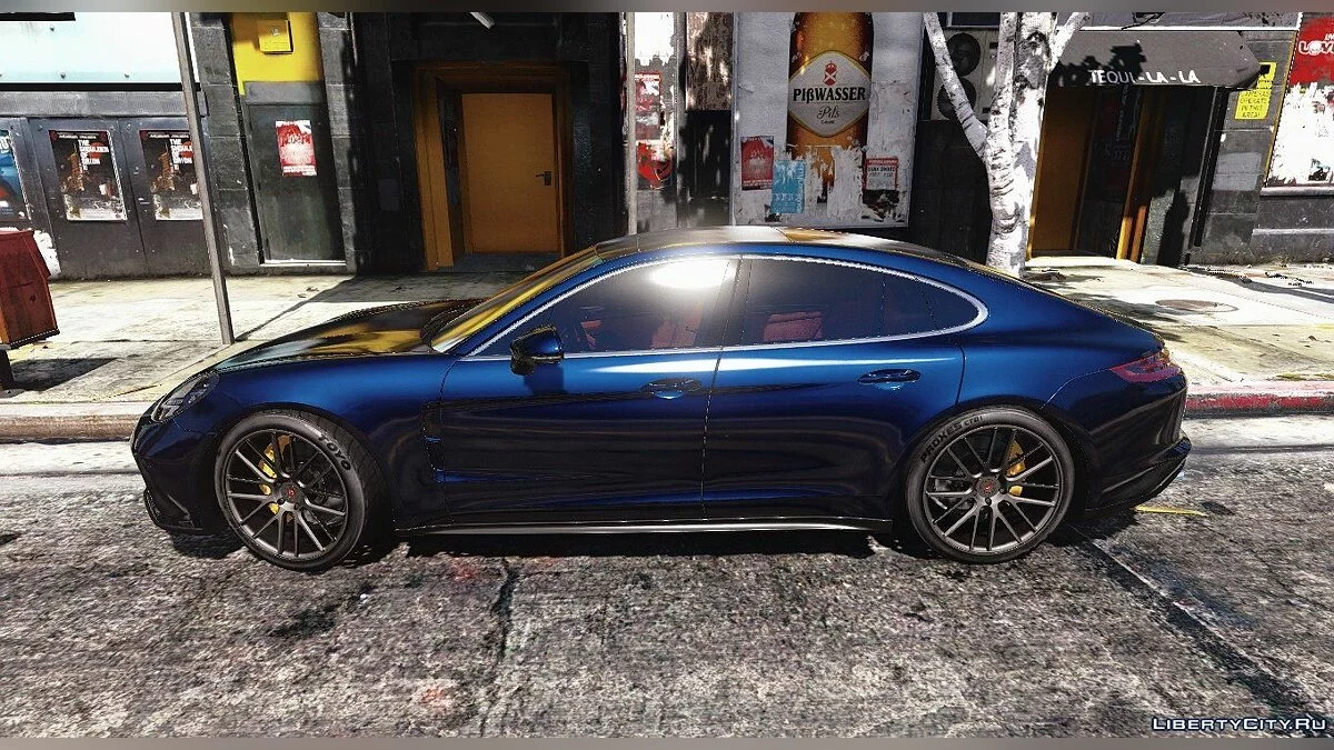 Porsche Panamera Turbo '17 [Додаток Заміна Анімований] / GTA 5