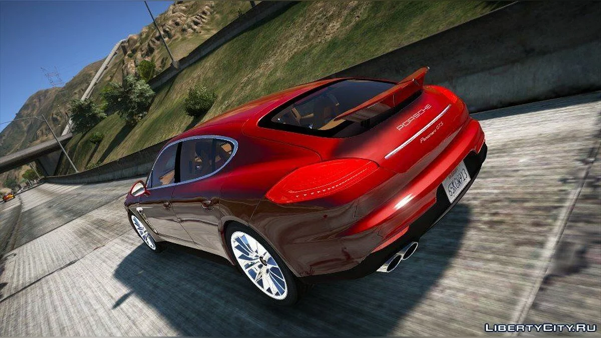 Porsche Panamera GTS (Додаток/Заміна/Авто Спойлер) 1.2 / GTA 5