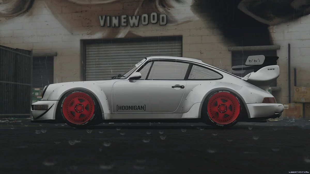 1991 Porsche 911(964) Turbo Hoonigan&Rauh-Welt HQ [Add-On] [Template/Liveries] [Dirt Mapping] 2.0 / GTA 5