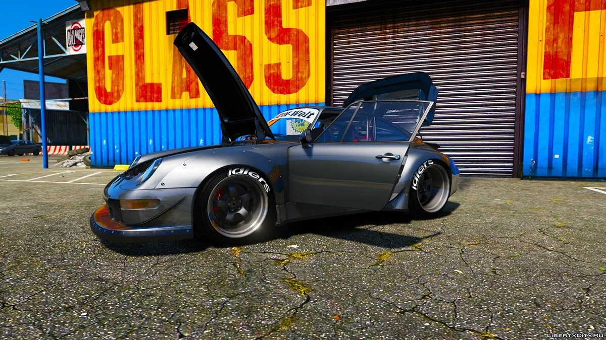 Porsche 911(993) GT-2 1992 RWB[Remplacer/Ajout][Intérieur HQ][Extérieur HQ][UV Map] 1.2 / GTA 5