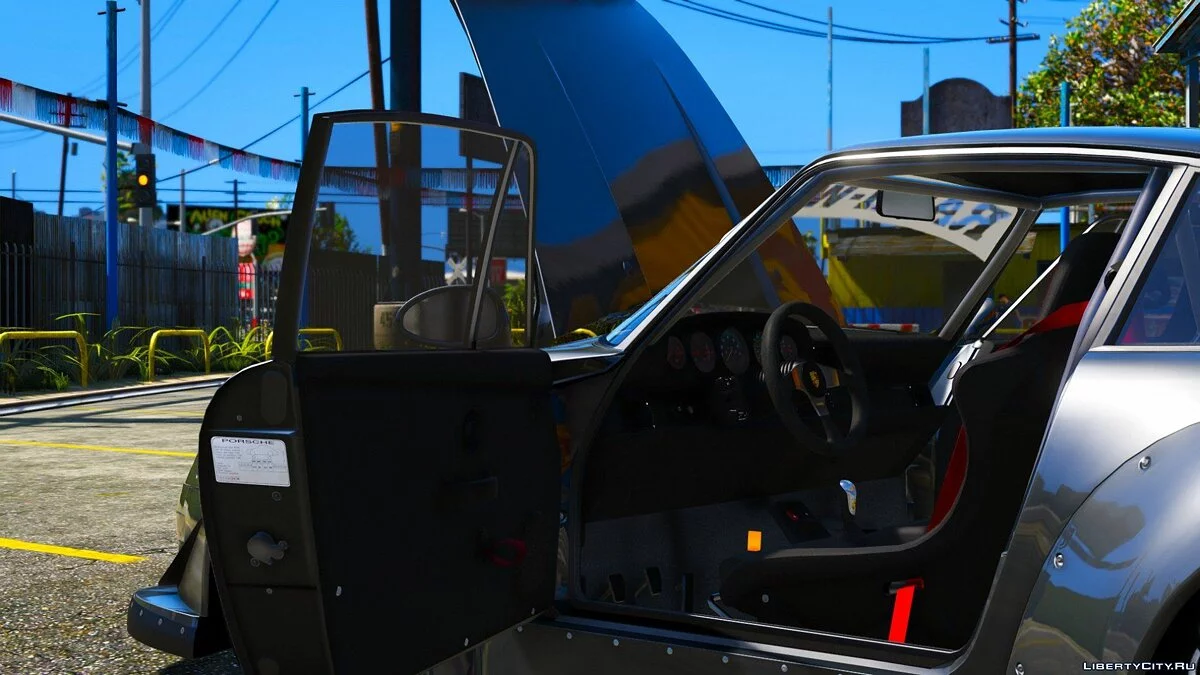 Porsche 911(993) GT-2 1992 RWB[Remplacer/Ajout][Intérieur HQ][Extérieur HQ][UV Map] 1.2 / GTA 5