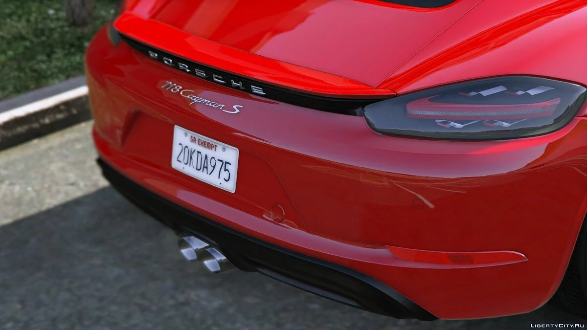 Porsche 718 Cayman S [Додаток / Заміна] 2.0 / GTA 5