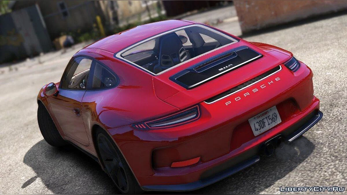 Porsche 911 R 2016 [Add-On / Replace / Auto Spoiler] 1.1 / GTA 5
