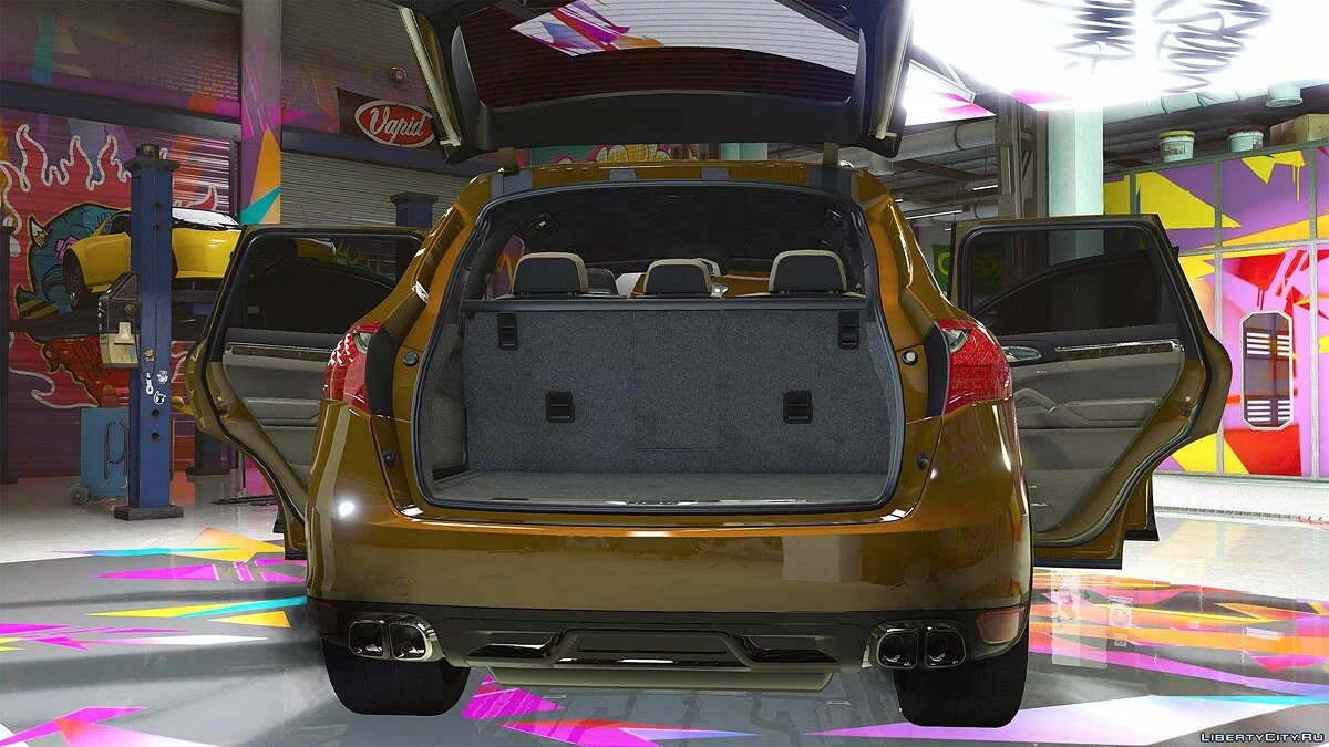 Porsche Cayenne Turbo 2013 [Add-On (OIV) / Analog-Digital Dials] / GTA 5