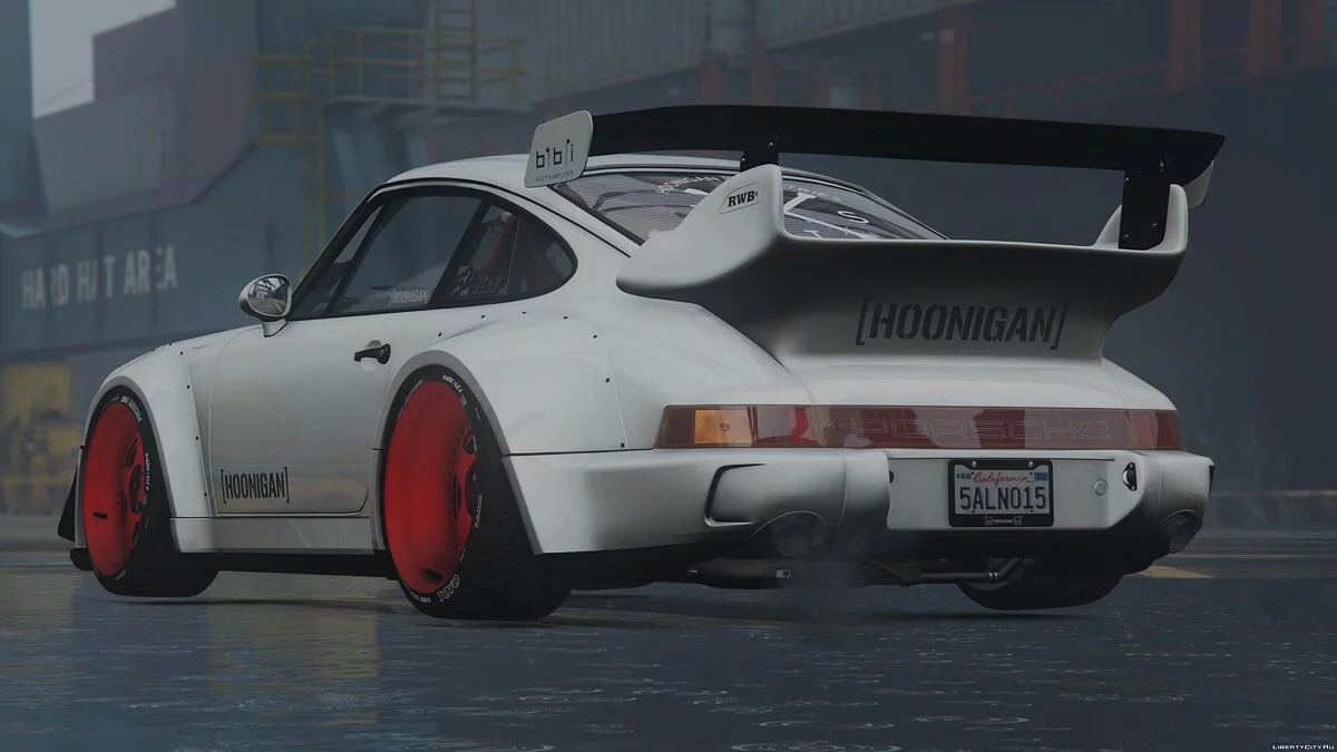 1991 Porsche 911(964) Turbo Hoonigan&Rauh-Welt HQ [Add-On] [Template/Liveries] [Dirt Mapping] Final Version-FIXED / GTA 5