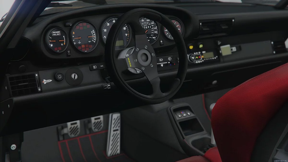 1991 Porsche 911(964) Turbo Hoonigan&Rauh-Welt HQ [Add-On] [Template/Liveries] [Dirt Mapping] Final Version-FIXED / GTA 5