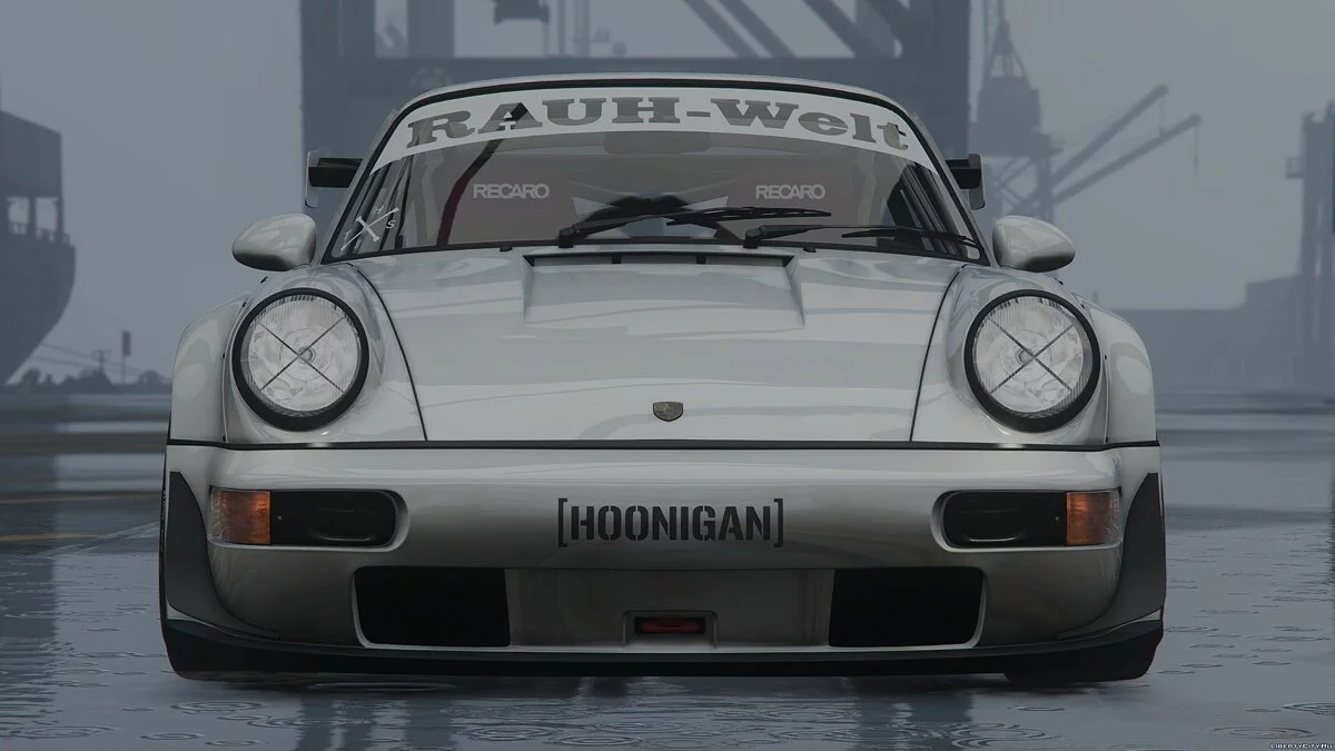 1991 Porsche 911(964) Turbo Hoonigan&Rauh-Welt HQ [Add-On] [Template/Liveries] [Dirt Mapping] Final Version-FIXED / GTA 5