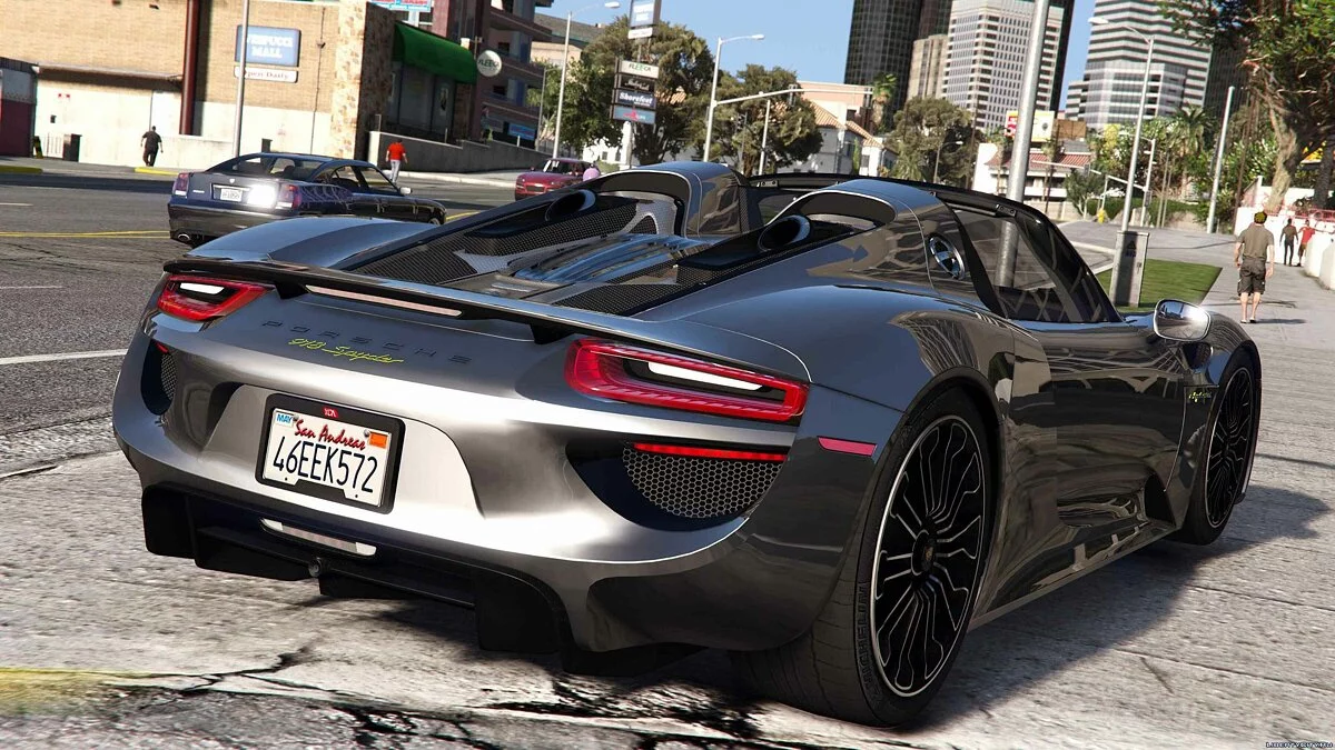2015 Porsche 918 Spyder & Weissach Kit [Add-On | Real spoiler] 2.1 / GTA 5